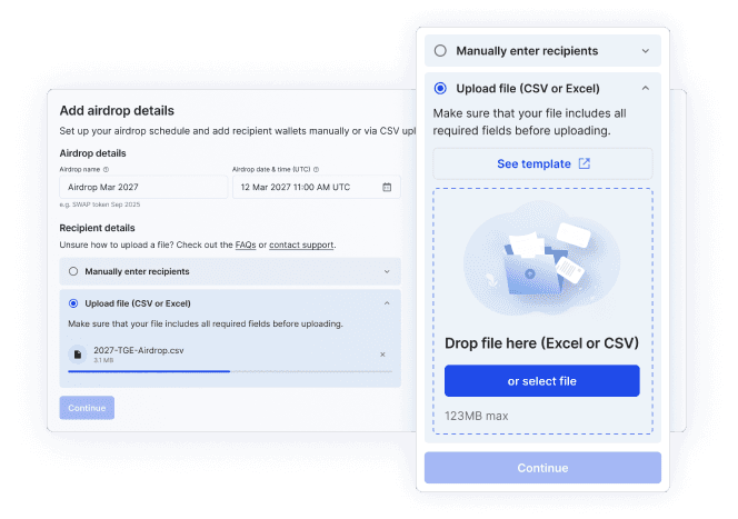 Airdrop Transaction Wizard Airdrop Transaction Wizard