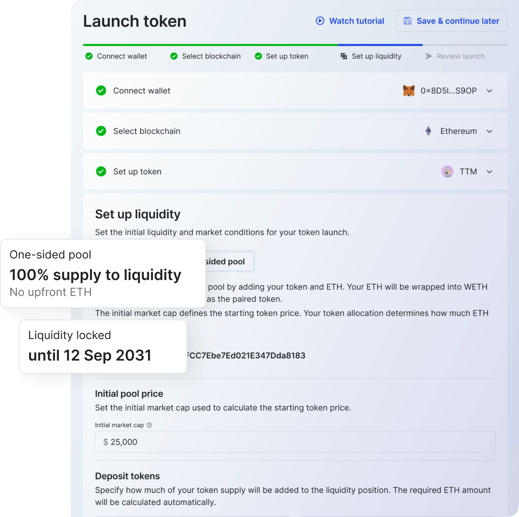 MintPlus token launch preview