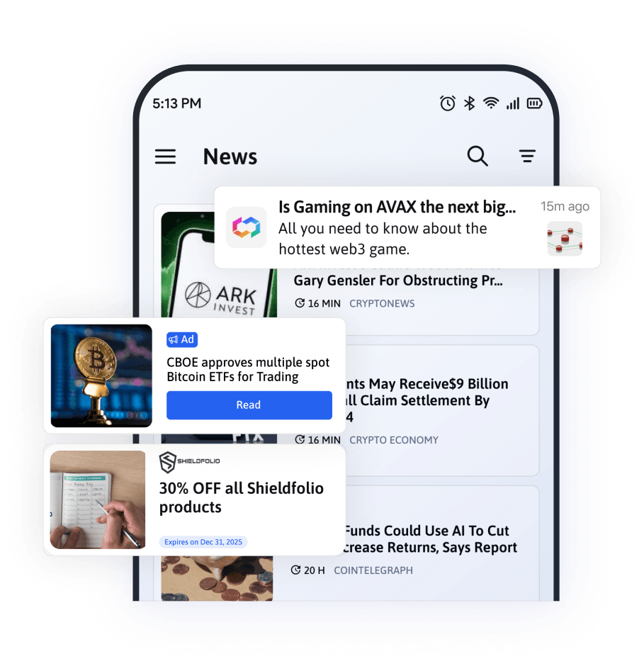 Promote your token with The Crypto App